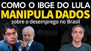 Como o IBGE do LULA está fraudando dados sobre o desemprego no Brasil  A Argentina nos ensina [upl. by Calica]