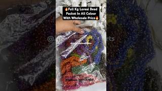 Full Packet All Colour Loreal Bead With Wholesale Price shorts lorealbeadhanging jyotcreation [upl. by Lezley]