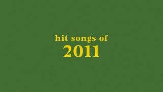 hit songs of 2011  spotify playlist [upl. by Nywg]