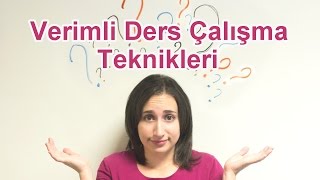 Verimli Ders Çalışma Teknikleri [upl. by Barraza187]