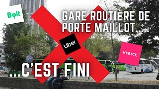 Opportunités VTC  Fermeture de la Gare Routière Porte Maillot et Déplacement à Saint Denis [upl. by Nnyleuqaj372]