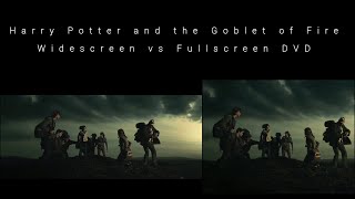 Portkey  Harry Potter and the Goblet of Fire  Widescreen vs Fullscreen DVD [upl. by Oirretna18]