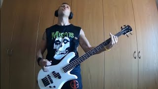 Misfits  Dig Up Her Bones  Bass Cover [upl. by Ainekahs]