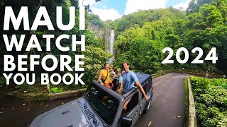 Maui Hawaii Travel Guide 2024  9 Tips for THE BEST Maui Vacation [upl. by Meggs]