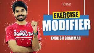 Modifier Exercise  Part 1  Basic English Grammar Rules  Ayman Sadiq [upl. by Jdavie]