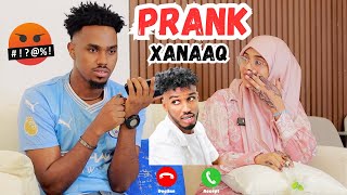 PRANK AANU QURUX KUDHIIGLE KAGA XANAAJINAY ANI IYO MARISH BEAUTY  SORRY😡 [upl. by Nesral573]