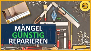 Die häufigsten MÄNGELmeldungen von Mietern  und wie du sie günstig reparierst [upl. by Marin]