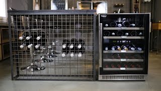 CANTINETTA DA VINO ECONOMICA con compressore per 24 bottiglie CECOTEC GRANDSOMMELIER [upl. by Bayard]