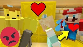 MARIOS HEART BREAK JEALOUS  Super Mario Series  Minecraft Switch 259 [upl. by Flavio]