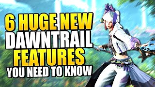 FFXIV Dawntrail  HUGE Secrets You NEED To Know [upl. by Annawad]