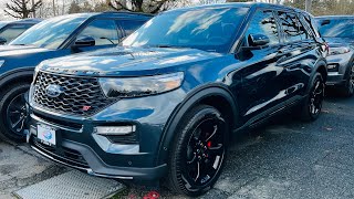 This 2022 Ford Explorer ST Is a High Performance Family SUV [upl. by Nnaeel673]