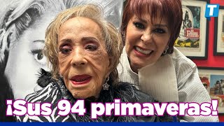 Silvia Pinal ya tiene 94 años 😲🎬🎂 [upl. by Sandon628]