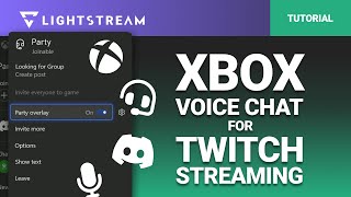 Xbox Voice Chat for Twitch Streaming [upl. by Bock]