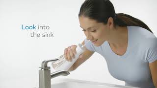 How to Use the Waterpik™ Cordless Freedom Water Flosser WF03 [upl. by Ahsiemat687]