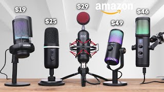 Best Microphones For Singing Streaming Under 50 On Amazon  Best Microphones Under 50 [upl. by Claudetta595]