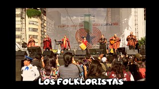 LOS FOLKLORISTAS❤️A 50 AÑOS DEL GOLPE DE ESTADO❤️MÉXICO LE CANTA A CHILE❤️MONUMENTO A LA REVOLUCIÓN [upl. by Lilyan]