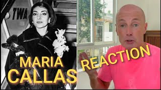 Maria Callas O Mio Babbino Caro Vocal Coach REACTION [upl. by Mckeon]