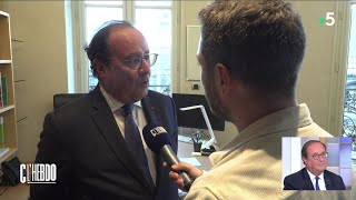 François Hollande  Retour vers le futur   Louis Amar  C l’hebdo  26102024 [upl. by Kristel]