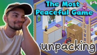 We Played The Most Relaxing Game of All Time  Unpacking  Couch Coop  ASMR [upl. by Nyrrek]