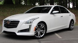 2015 Cadillac CTS VSport Start Up Road Test and In Depth Review [upl. by Amalie63]