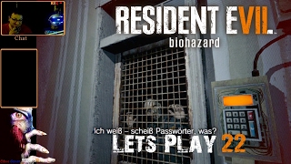 Resident Evil 7 22  Diese Scheiss Passwörter Stream Mitschnitt PS VR [upl. by Truman238]