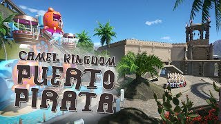 Planet Coaster Camel Kingdom  Puerto Pirata 3 [upl. by Griseldis515]