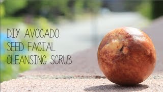 DIY Avocado Seed Facial Cleanser EASY [upl. by Seraphina]