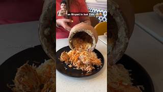 Matka chicken biryani in just 199 rupees 🥰 streetfood food foodie indianstreetfood foodlover [upl. by Euton624]