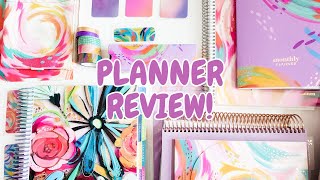 NEW Erin Condren LifePlanner Review 📓 Inspire Vertical amp Canvas Horizontal [upl. by Justus927]