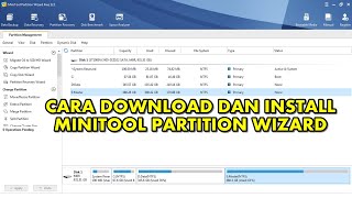 Cara Mudah Install Minitool Partition Wizard [upl. by Yzzik]