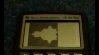 Mandelbrot Fractal on a TI83 [upl. by Prager]