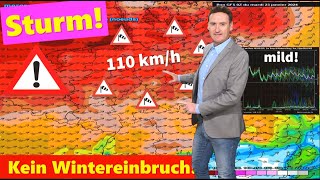 WARNUNG Unwetter durch schweren Sturm Orkanböen möglich Morgen bis 16 °C mild bis Februar [upl. by Posner]