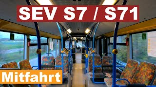 Mitfahrt SEV S7  S71 BadenBaden nach Rastatt  O 530 G  Citaro G ex SSB [upl. by Kiefer]