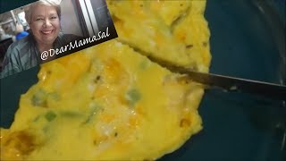 Halogen oven cooking 7 Breakfast Omelette [upl. by Rothenberg]