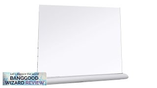 Mirror Tile Wall Sticker Square Self Adhesive Bedroom Bathroom Home Decor Stick Review [upl. by Edahs]