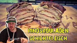 Rindsrouladen Schichtfleisch im Dutch Oven [upl. by Odiug]