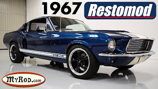 1967 Mustang Fastback Restomod  with Cobra IRS rear suspension [upl. by Rahman186]