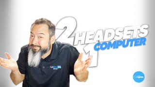 Why You Cant Use 2 USB Headsets on 1 PC for Training [upl. by Sugden]