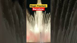 Magic Fountain of Montjuïc Barcelona Spain [upl. by Tiersten]