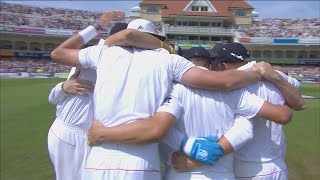 Ashes 2013 highlights  England win at Trent Bridge by 14 runs [upl. by Capps]