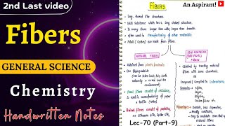 Chemistry  Chapter15 Chemistry in Everyday Life  Lec70 Part9  General Science [upl. by Knepper]