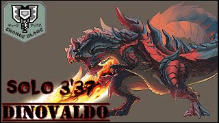 ┌MHXMHGEN┘ Guild 6★  Dinovaldo  ディノバルド  Glaive Anus  337 Chargeblade [upl. by Yeleak654]