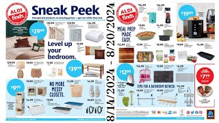 ALDI AD SNEAK PEEK 8142024  8202024 [upl. by Teddy]