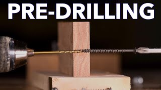 Choosing The Right Size Pre Drill Bit  Beginner [upl. by Josiah715]