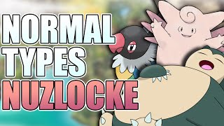 Pokemon PEARL Nuzlocke with ONLY NORMAL TYPES  Pokemon Monotype Challenge [upl. by Nosiaj]