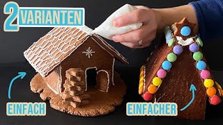 Lebkuchenhaus selber machen  Schritt für Schritt [upl. by Vickey]