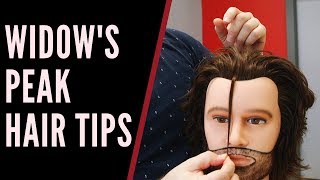 Widows Peak Hair Tips  TheSalonGuy [upl. by Yhcir]