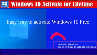 Easy way to acivated windows 10 pro step by step free without key 2024 [upl. by Nitza941]