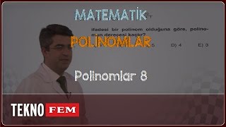 YGSLYS MATEMATİK  Polinomlar 8 [upl. by Dagley]