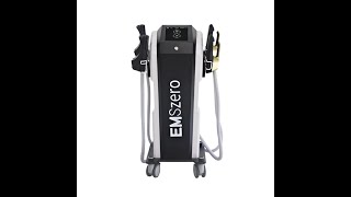 Emszero PRO NEO 6500W RF Pérdida de peso Electromagnético [upl. by Oimetra]